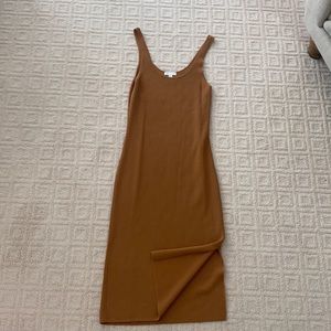 Camel Knit dress